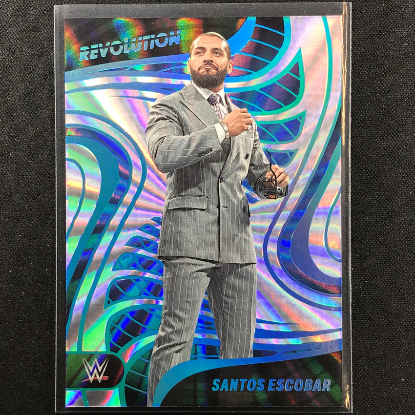 2023 Revolution Wwe Santos Escobar Sunburst 59/99