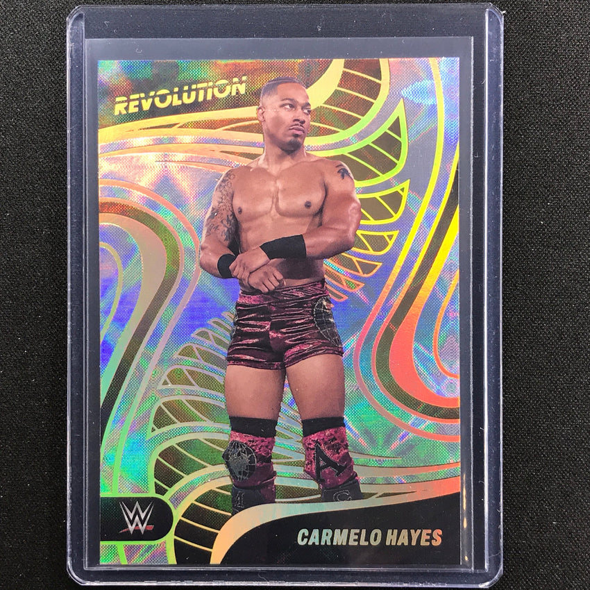 2023 Revolution Wwe Carmelo Hayes Galactic Ssp No 41