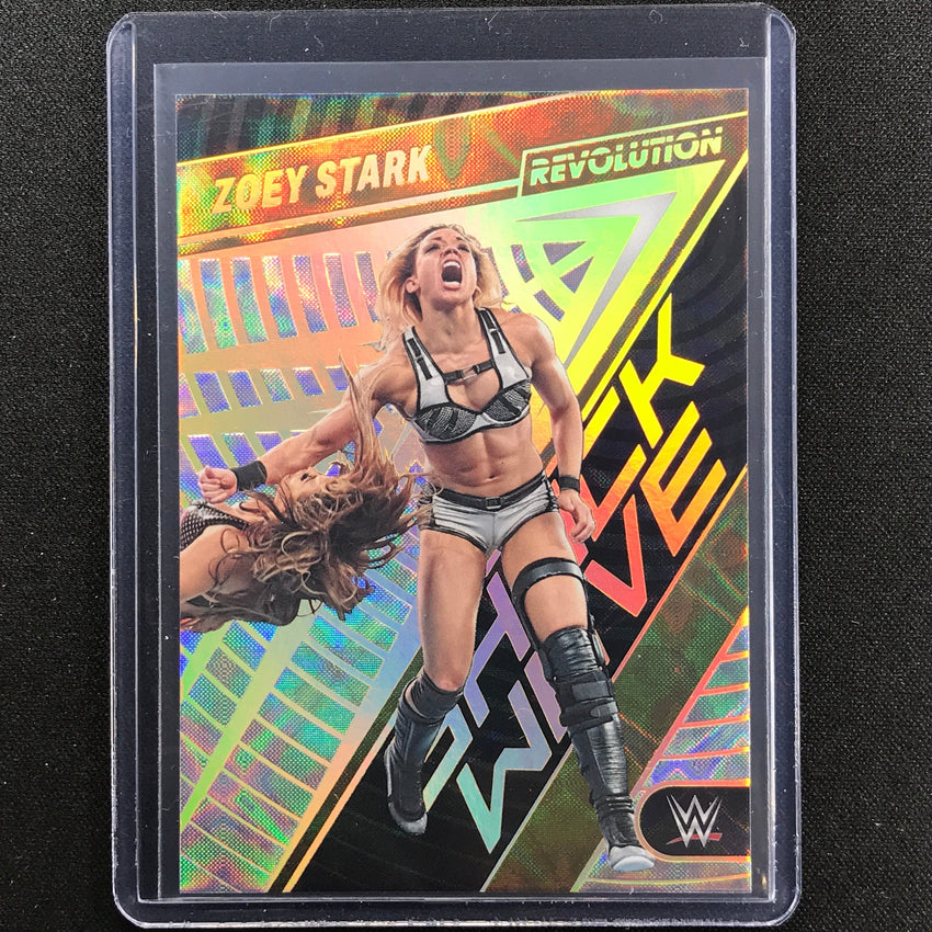 2023 Revolution Wwe Zoey Stark Shock Wave Galactic Ssp No 26