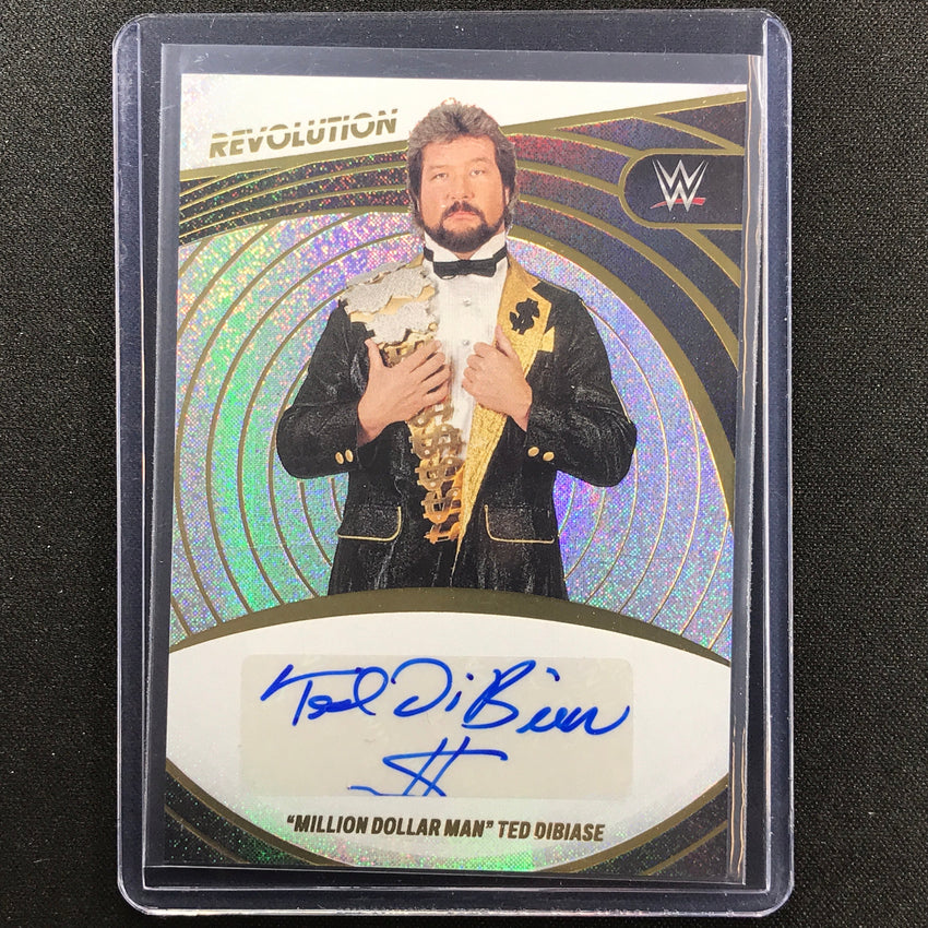 2023 Revolution Wwe Million Dollar Man Ted Dibiase Auto Base No Mdm