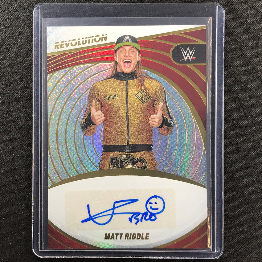 2023 Revolution Wwe Matt Riddle Auto Base No Mrd