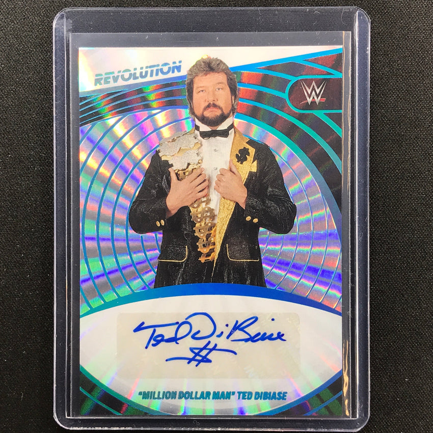 2023 Revolution Wwe Million Dollar Man Ted Dibiase Auto Sunburst 24/99