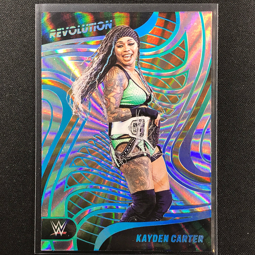2023 Revolution Wwe Kayden Carter Sunburst 1/99