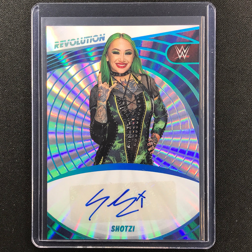 2023 Revolution Wwe Shotzi Auto Sunburst 73/99