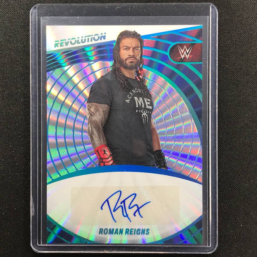2023 Revolution Wwe Roman Reigns Auto Sunburst 48/99