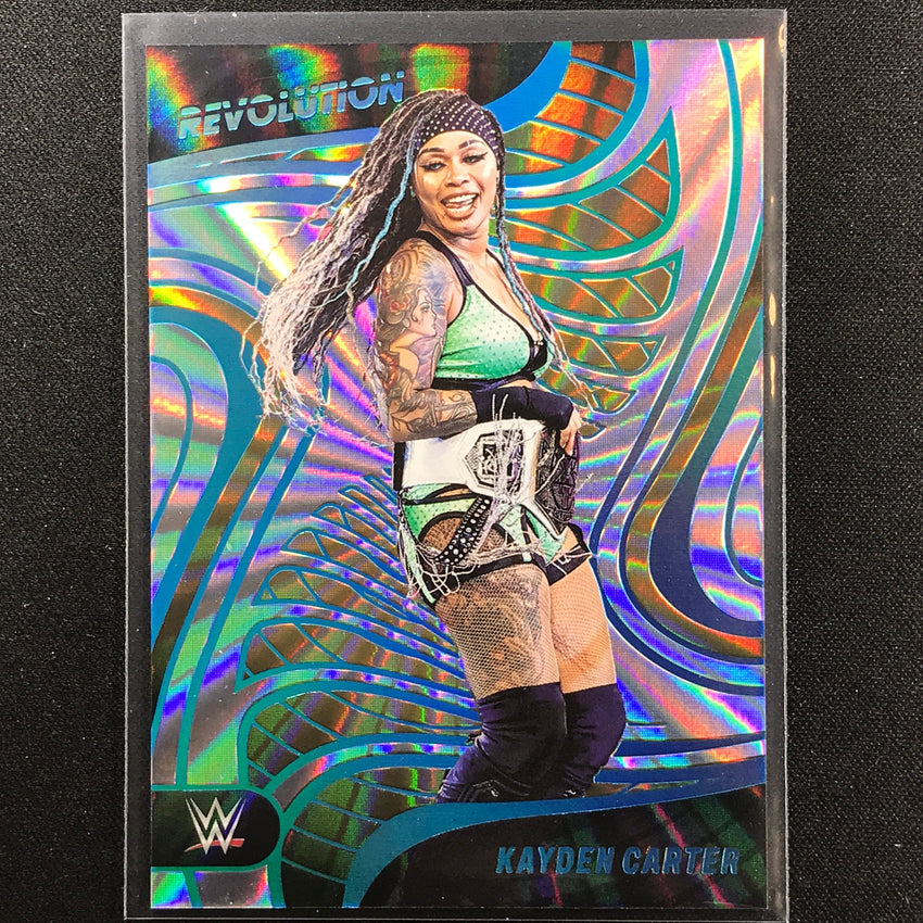 2023 Revolution Wwe Kayden Carter Sunburst 69/99
