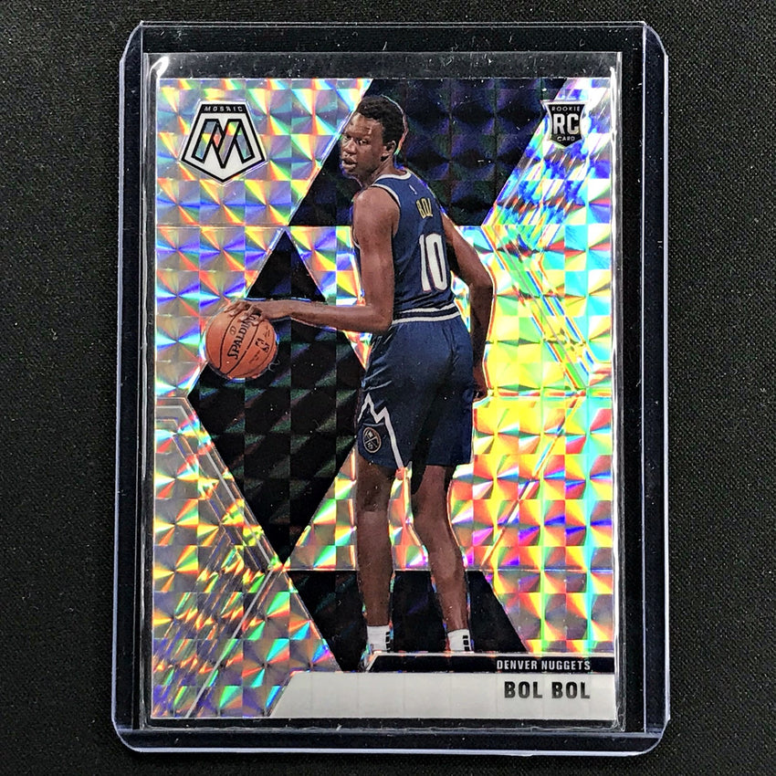 2019-20 Mosaic BOL BOL Mosaic Silver Rookie #222-Cherry Collectables