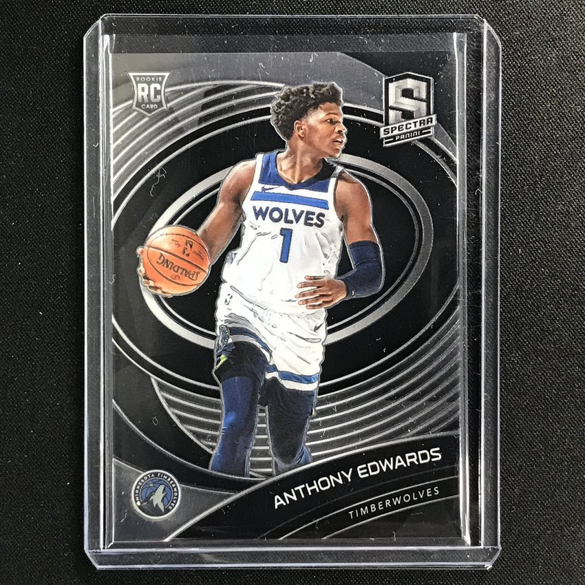2020-21 Spectra ANTHONY EDWARDS Rookie Base Variation #101
