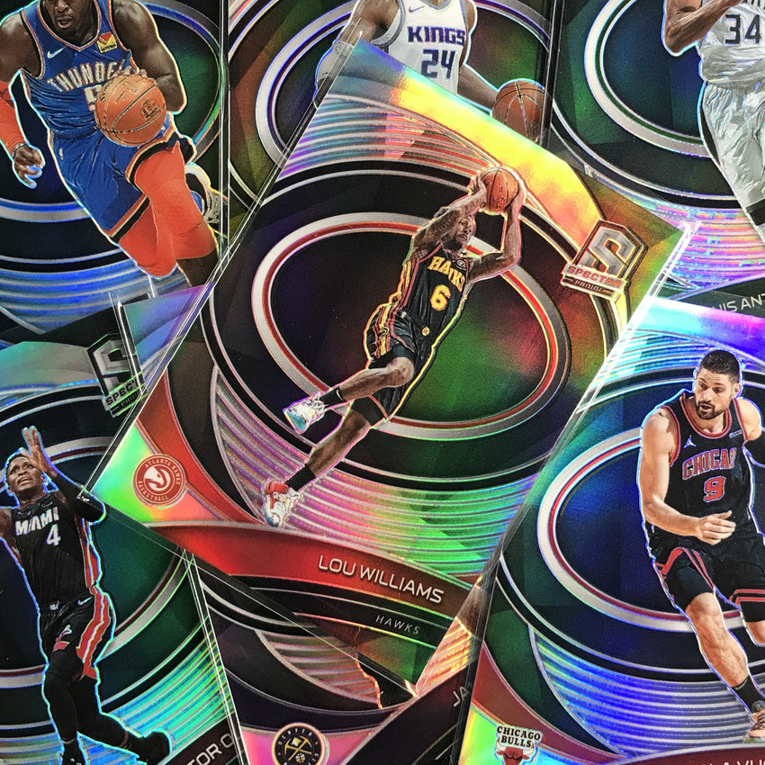 2020-21 Spectra Lou Williams Base Silver Prizm No 83