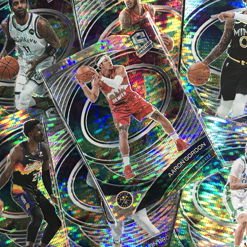 2020-21 Spectra Luguentz Dort Base Celestial /99