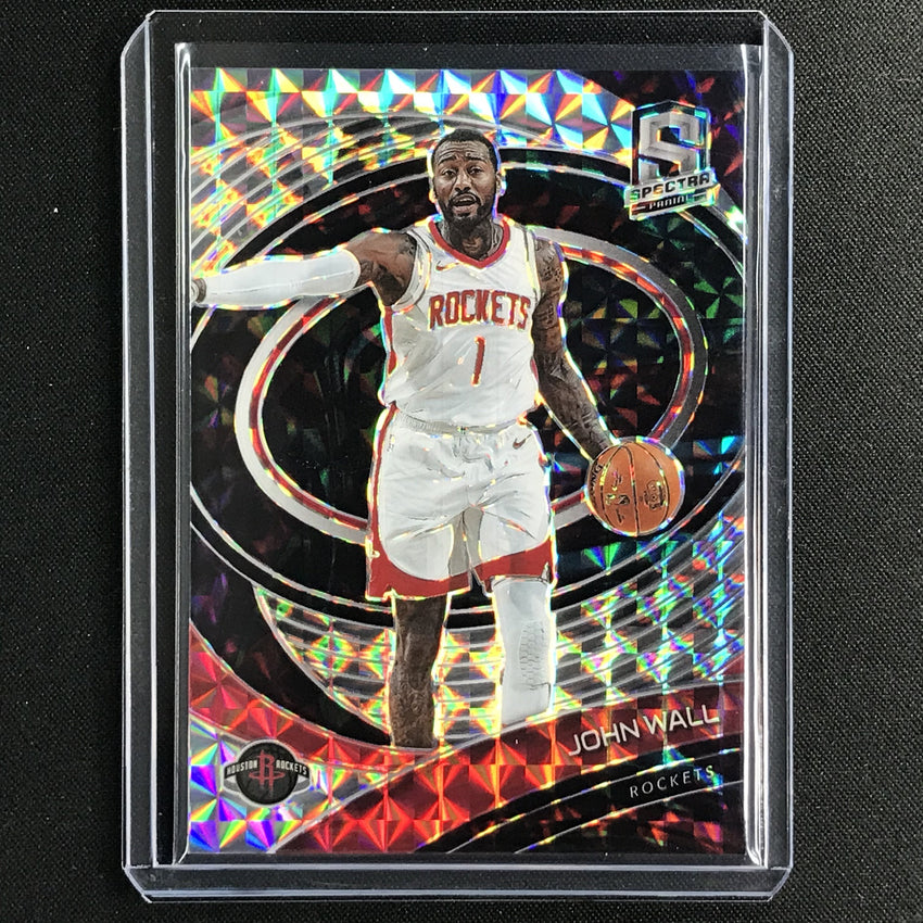 2020-21 Spectra JOHN WALL Base Interstellar /49