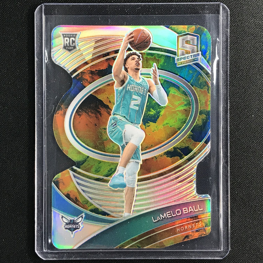 2020-21 Spectra Lamelo Ball Rookie Base Universal Die-cut Variation 6/8
