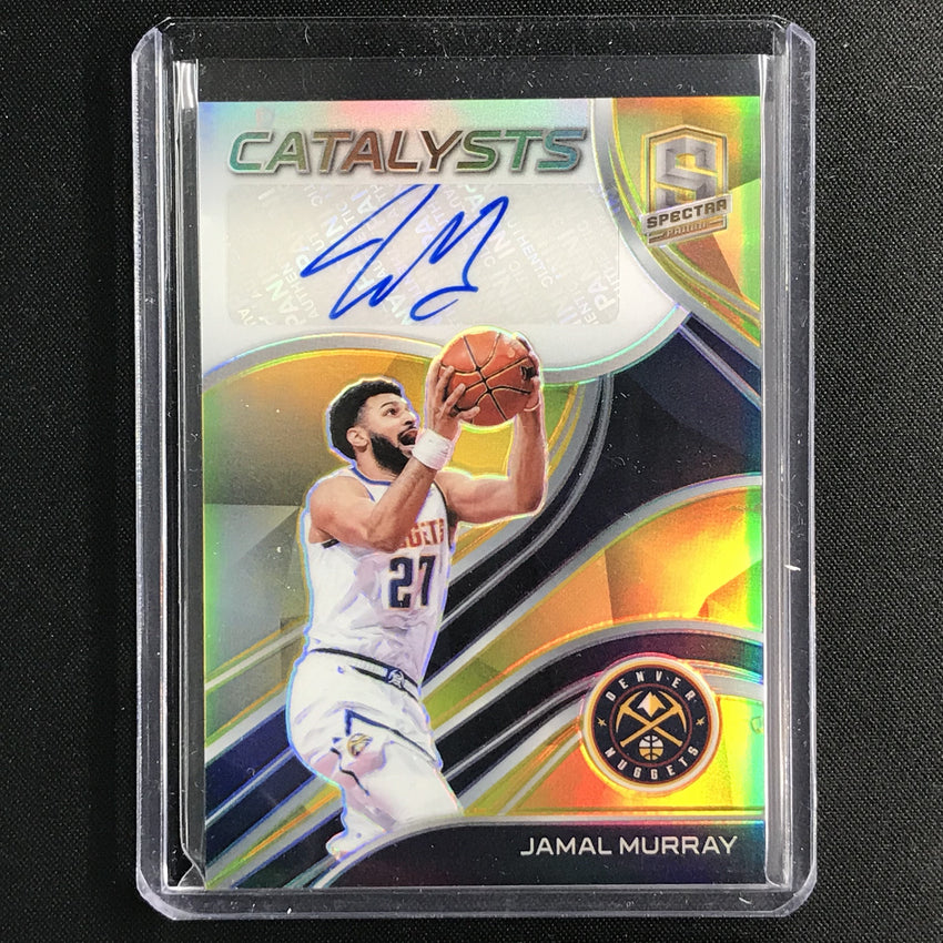2020-21 Spectra Jamal Murray Catalysts Signatures Auto Gold 2/10