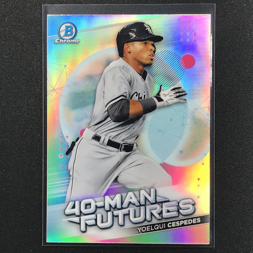 2021 Bowman Chrome YOELQUI CESPEDES 40-Man Futures Prospect Refractor #12