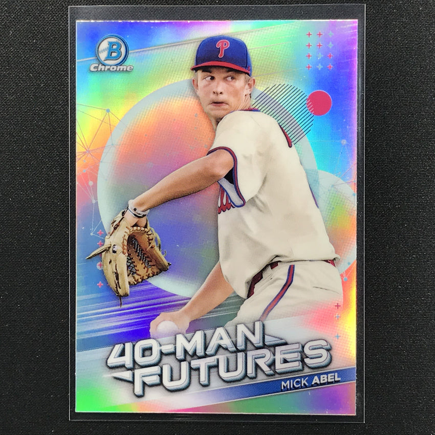 2021 Bowman Chrome MICK ABEL 40-Man Futures Prospect Refractor #14
