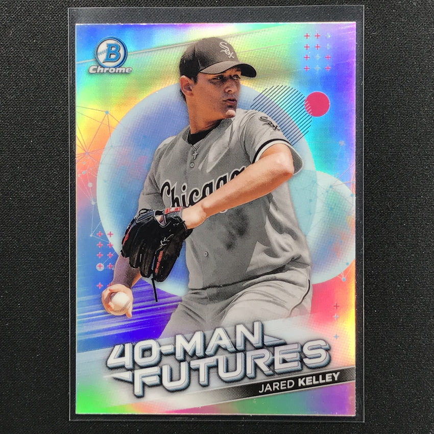 2021 Bowman Chrome JARED KELLEY 40-Man Futures Prospect Refractor #27