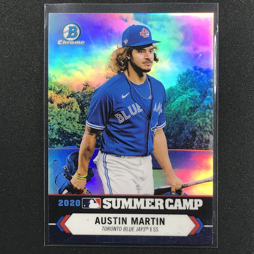 2021 Bowman Chrome AUSTIN MARTIN 2020 Summer Camp Prospect Refractor #3