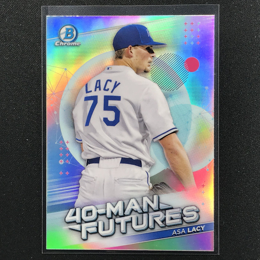 2021 Bowman Chrome ASA LACY 40-Man Futures Prospect Refractor #3