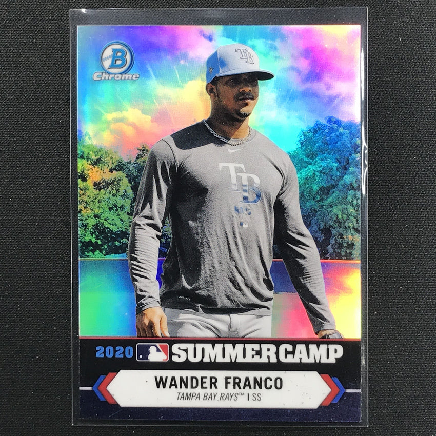 2021 Bowman Chrome WANDER FRANCO 2020 Summer Camp Prospect Refractor #18