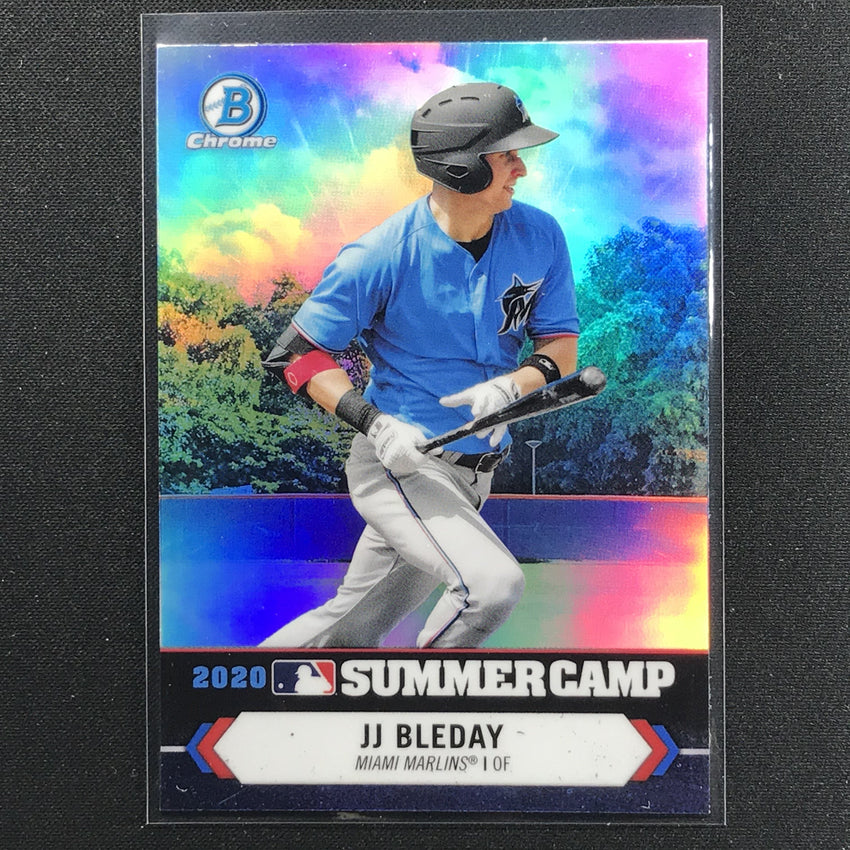 2021 Bowman Chrome JJ BLEDAY 2020 Summer Camp Prospect Refractor #19