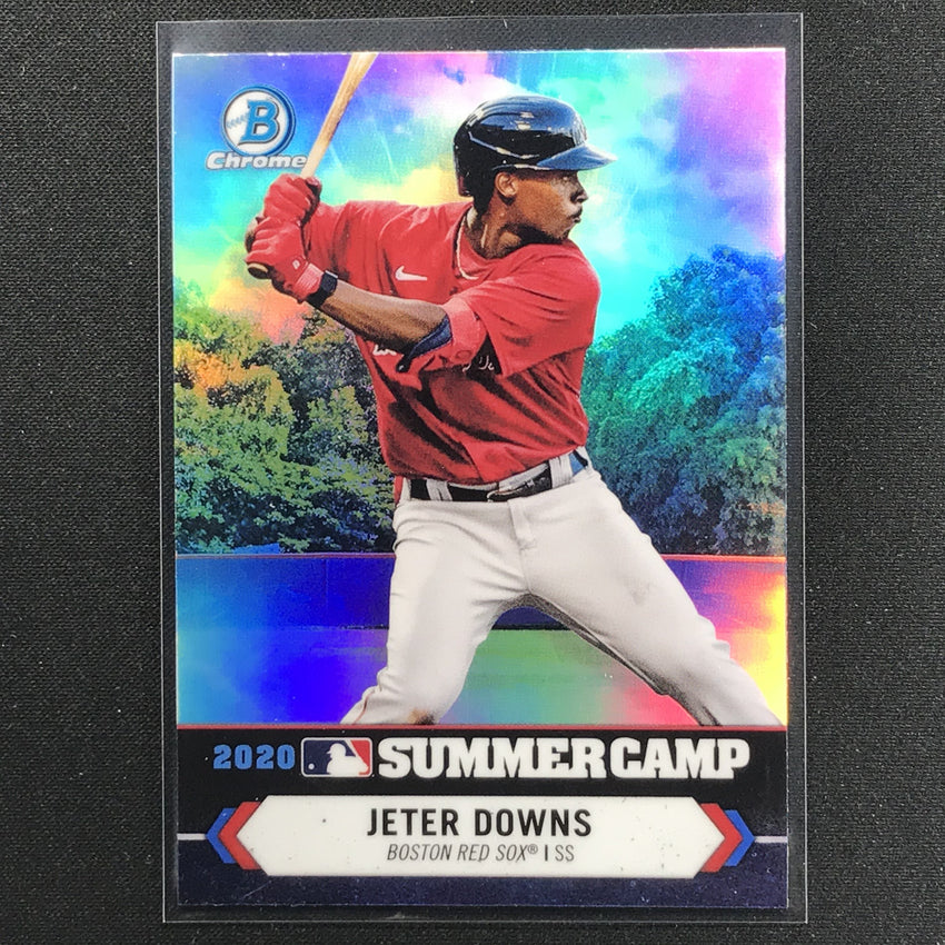 2021 Bowman Chrome JETER DOWNS 2020 Summer Camp Prospect Refractor #24