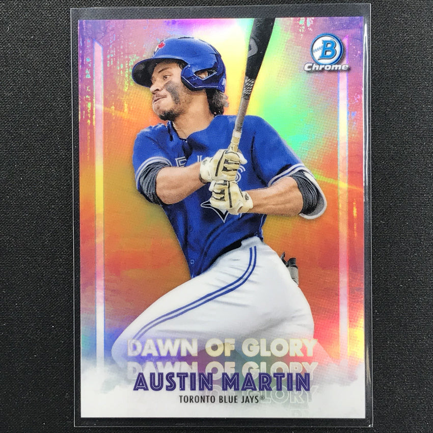 2021 Bowman Chrome AUSTIN MARTIN Dawn of Glory Prospect Refractor #13