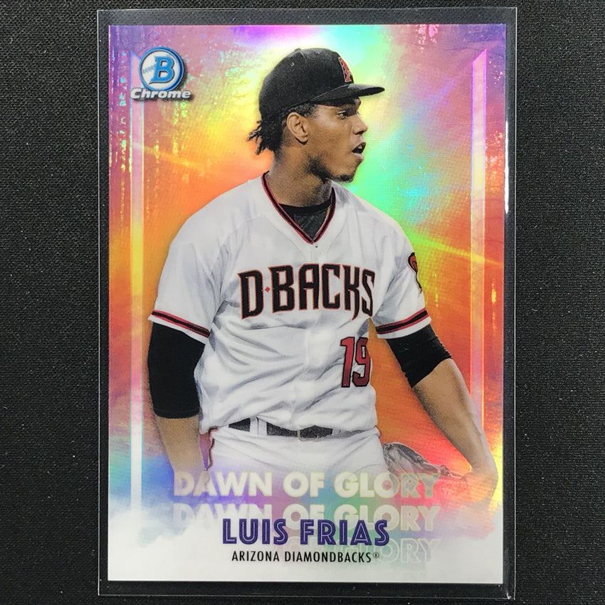 2021 Bowman Chrome LUIS FRIAS Dawn of Glory Prospect Refractor #15