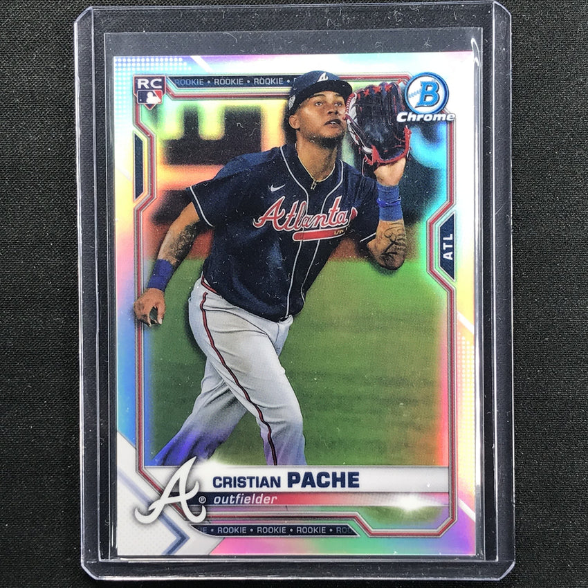 2021 Bowman Chrome CRISTIAN PACHE Rookie Image Variation SP Refractor #69