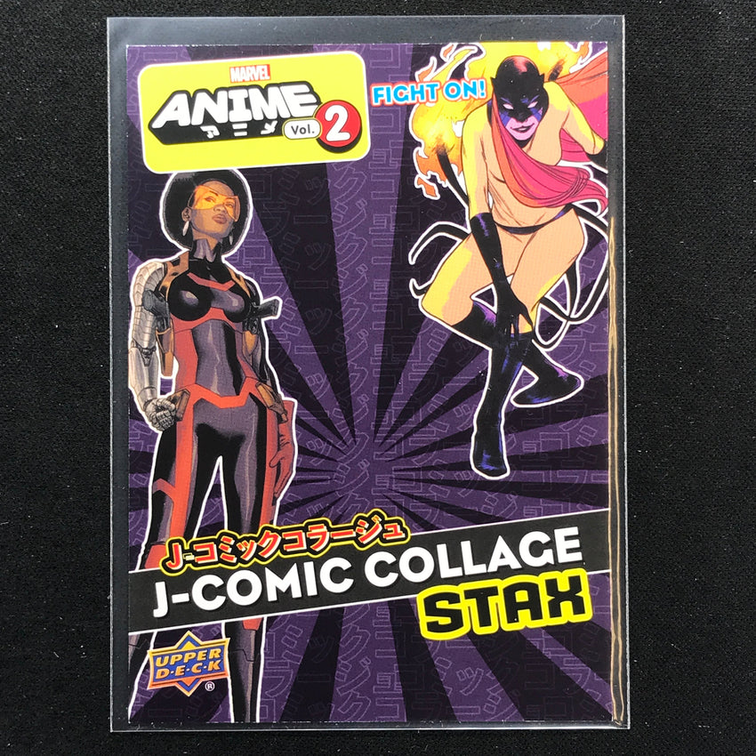 2023 Marvel Anime Vol. 2 DEFENDERS J-Comic Collage Stax - Bottom Layer #3C
