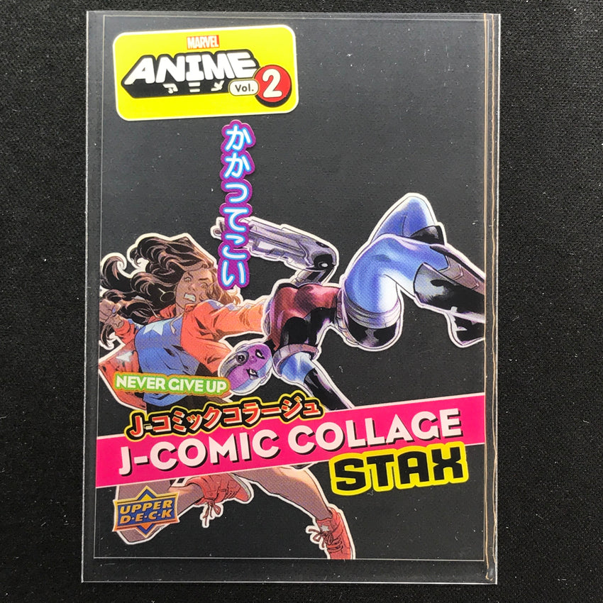 2023 Marvel Anime Vol. 2 WOMEN OF MARVEL J-Comic Collage Stax - Middle Layer #5B