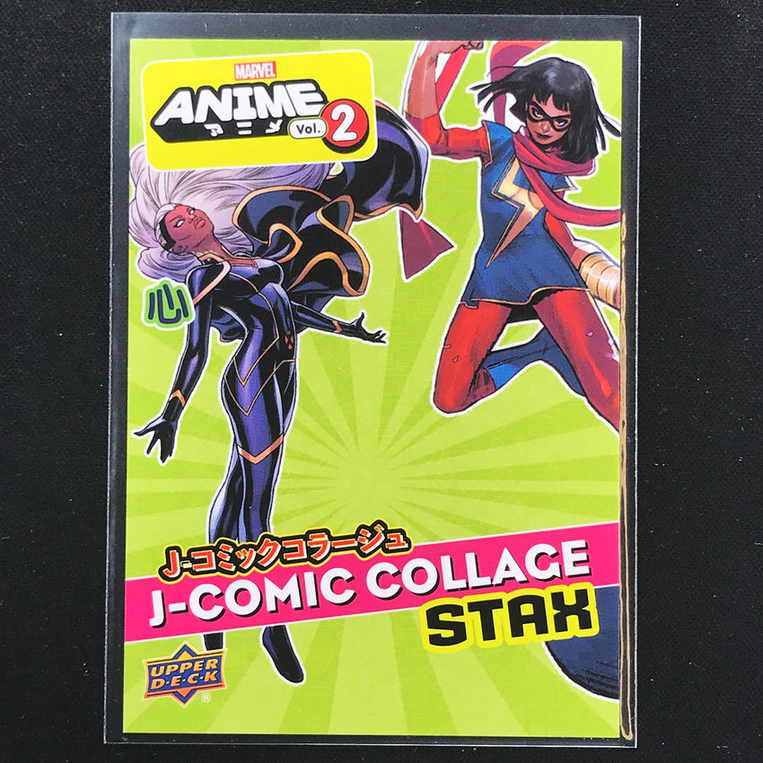 2023 Marvel Anime Vol. 2 WOMEN OF MARVEL J-Comic Collage Stax - Bottom Layer #5C