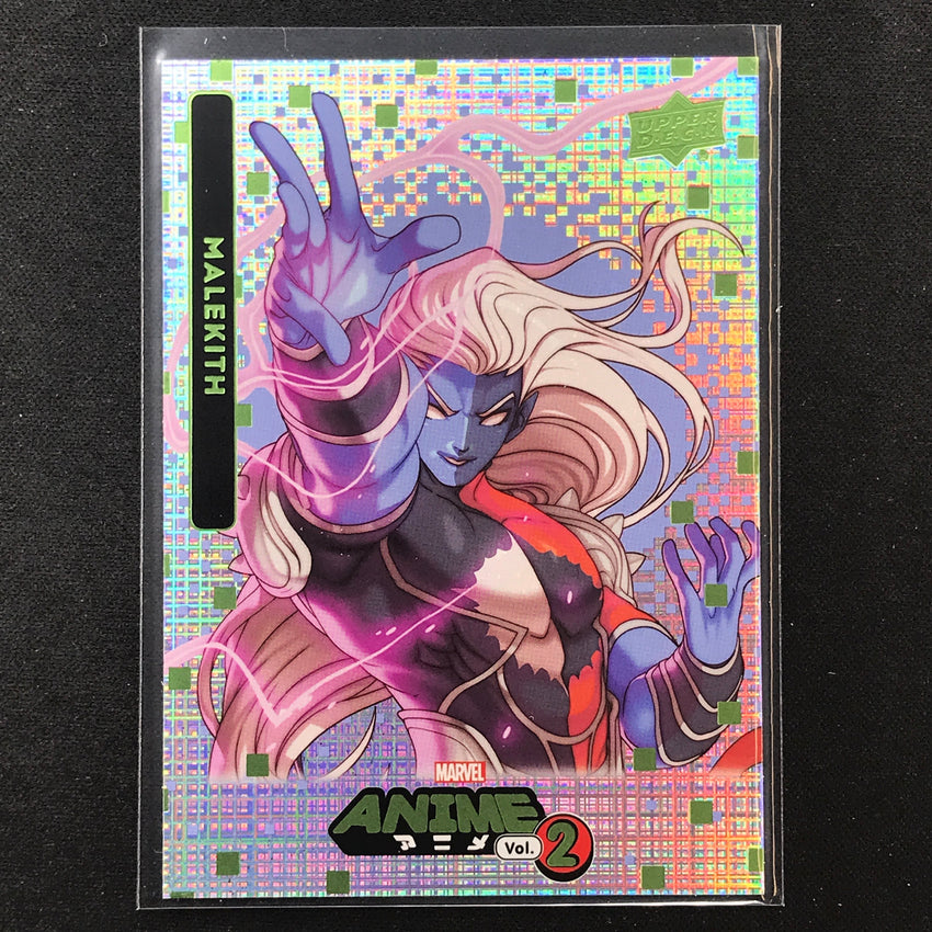 2023 Marvel Anime Vol. 2 MALEKITH Base Thatched Foil Green #54