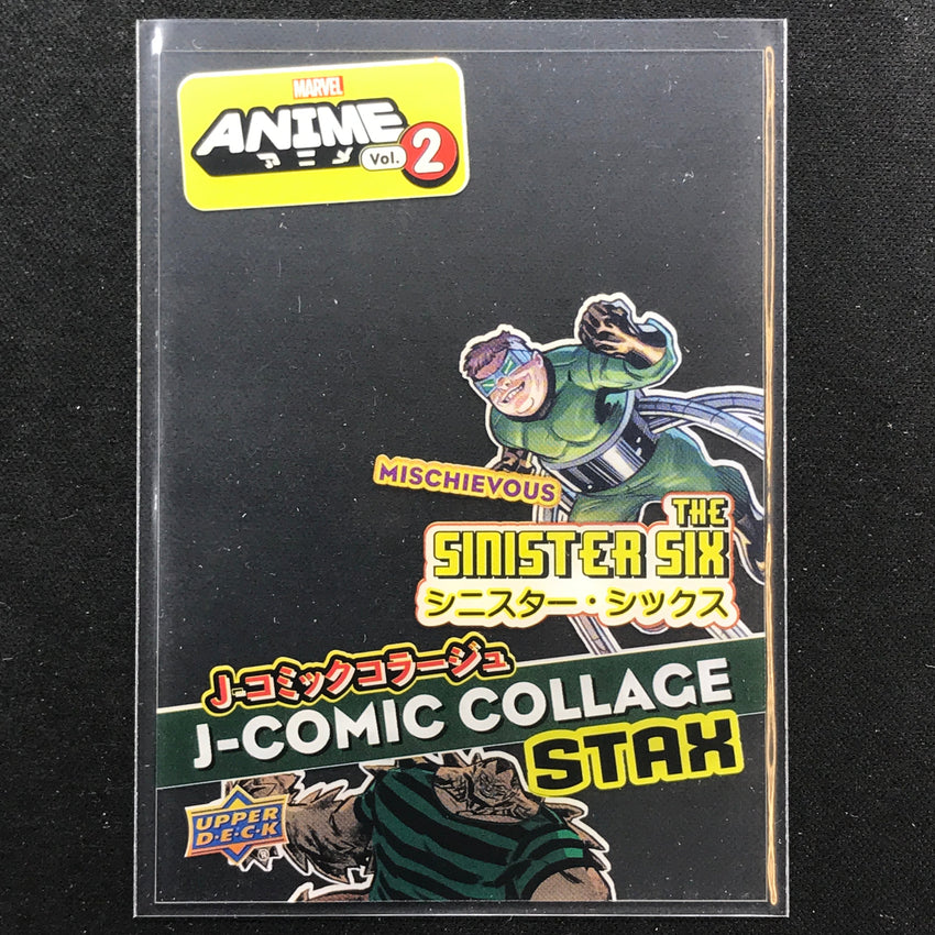 2023 Marvel Anime Vol. 2 SINISTER SIX J-Comic Collage Stax - Top Layer #7A