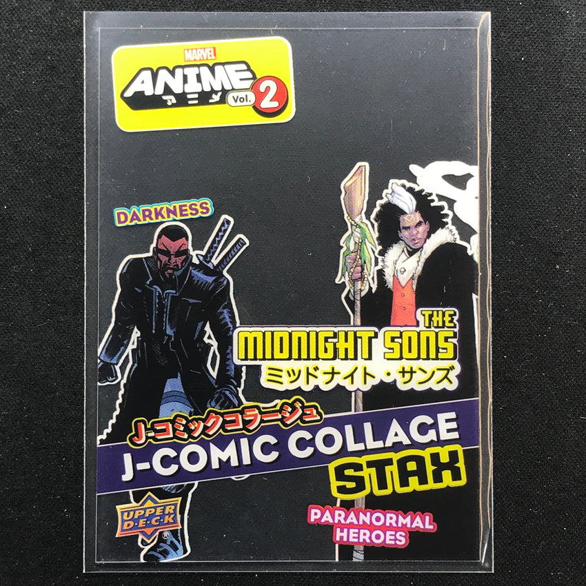2023 Marvel Anime Vol. 2 MIDNIGHT SONS J-Comic Collage Stax - Top Layer #9A