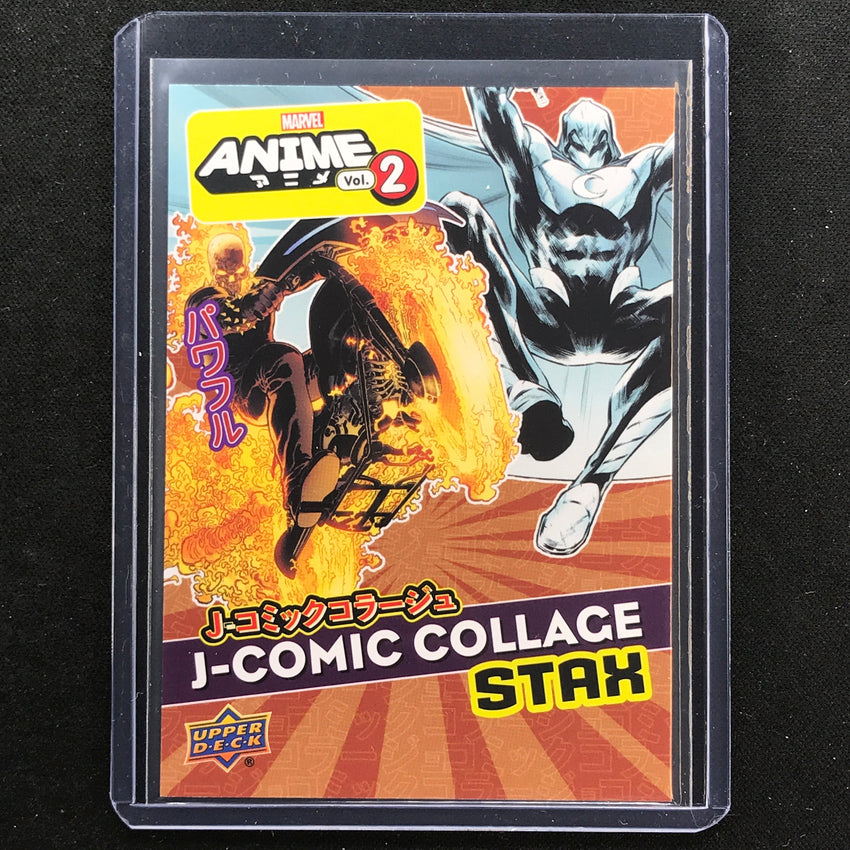2023 Marvel Anime Vol. 2 Supernatural Comic Collage Stax - Bottom Layer Sp No 11c