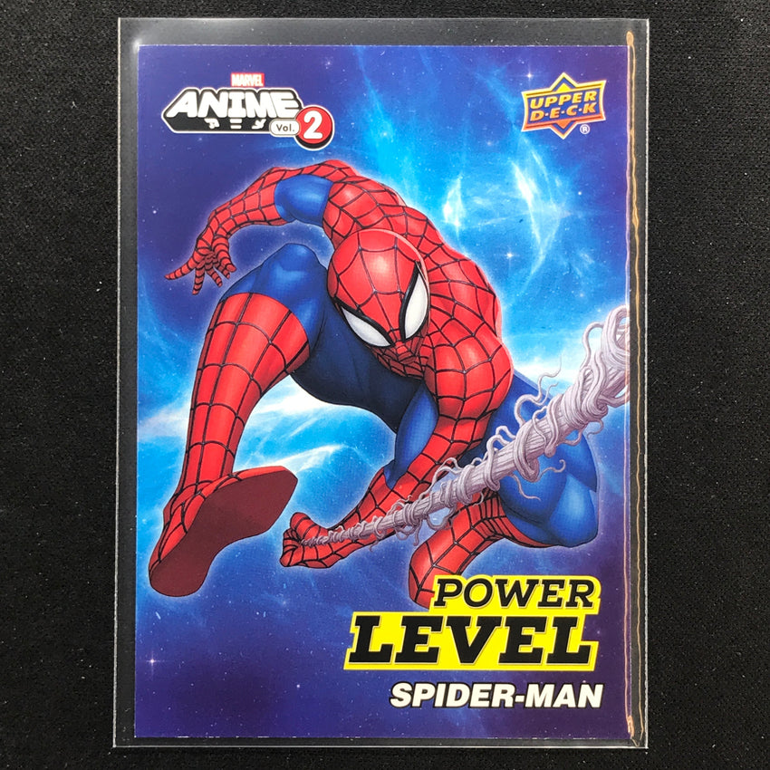 2023 Marvel Anime Vol. 2 Spider-man Power Level Base No 10