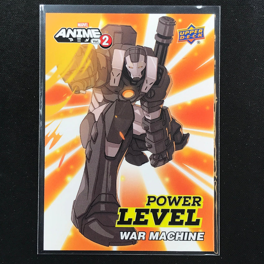 2023 Marvel Anime Vol. 2 War Machine Power Level Base No 14