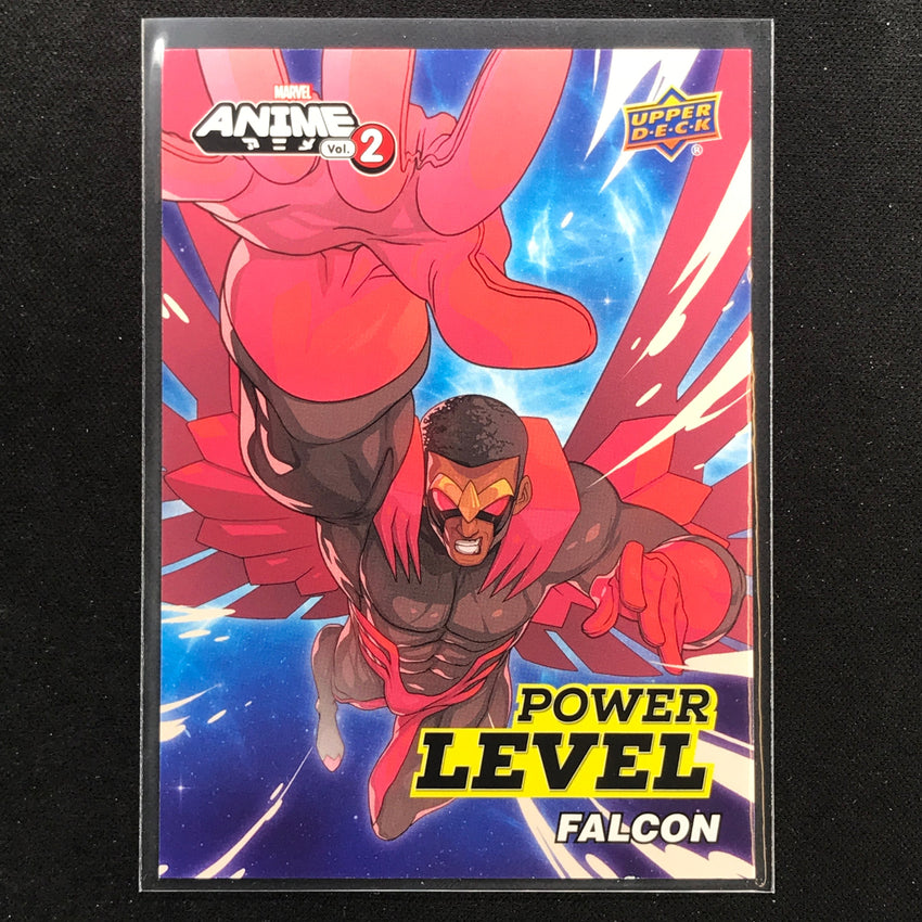 2023 Marvel Anime Vol. 2 FALCON Power Level Base #15
