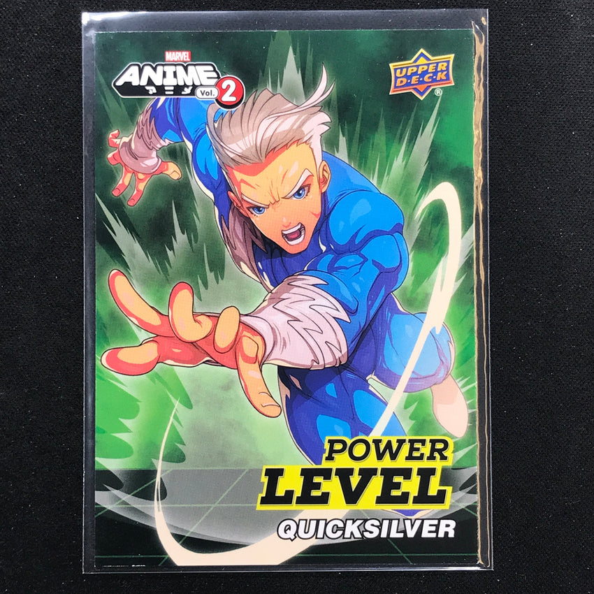 2023 Marvel Anime Vol. 2 QUICKSILVER Power Level Base #17