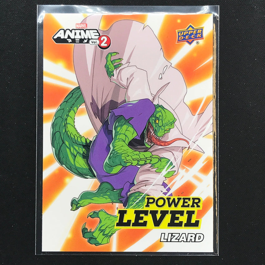 2023 Marvel Anime Vol. 2 Lizard Power Level Base No 20