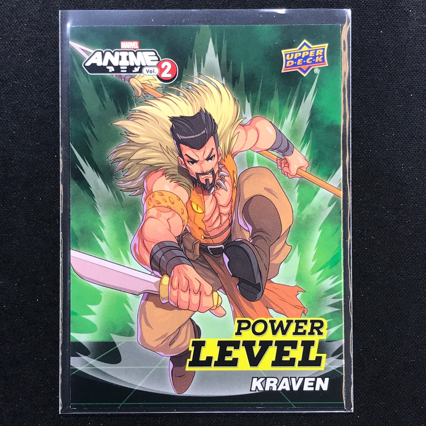 2023 Marvel Anime Vol. 2 KRAVEN Power Level Base #25