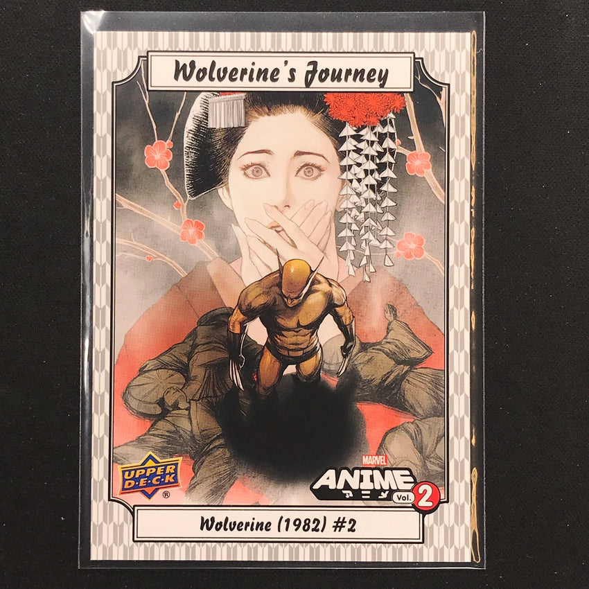 2023 Marvel Anime Vol. 2 Wolverine 1982 No 2 Wolverines Journey Base No 12