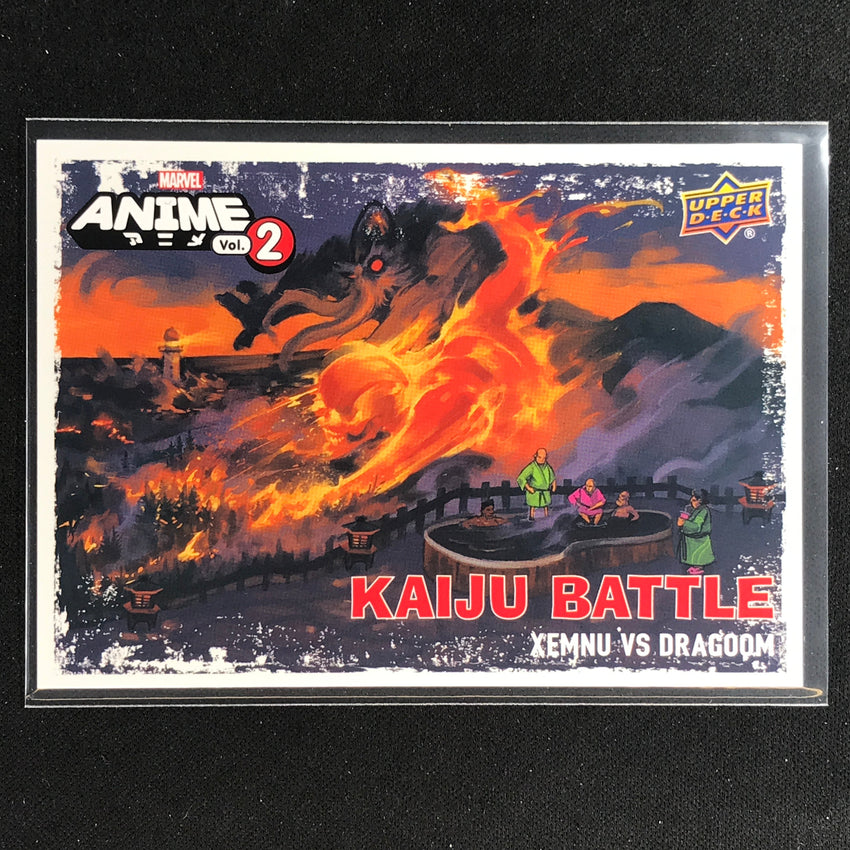 2023 Marvel Anime Vol. 2 Xemnu Vs Dragoom Kaiju Battles Base No 13