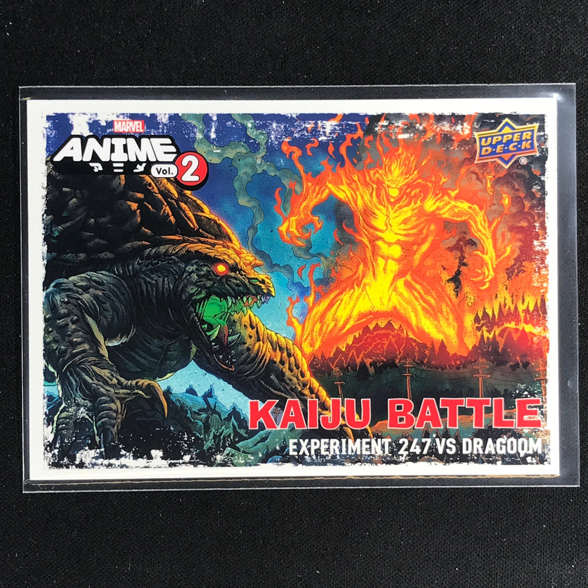 2023 Marvel Anime Vol. 2 Experiment 247 Vs Dragoom Kaiju Battles Base No 19