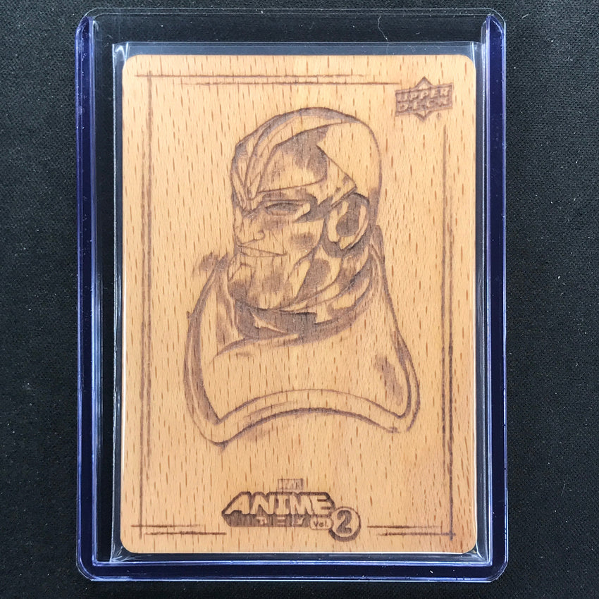 2023 Marvel Anime Vol. 2 Thanos Woodblock Echo Base No 35