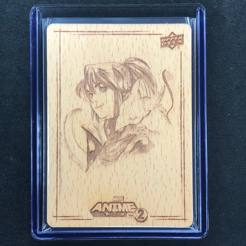 2023 Marvel Anime Vol. 2 Kitty Pryde Woodblock Echo Base No 58