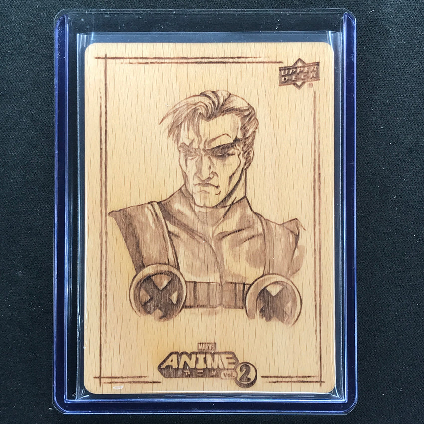 2023 Marvel Anime Vol. 2 Cable Woodblock Echo Base No 63