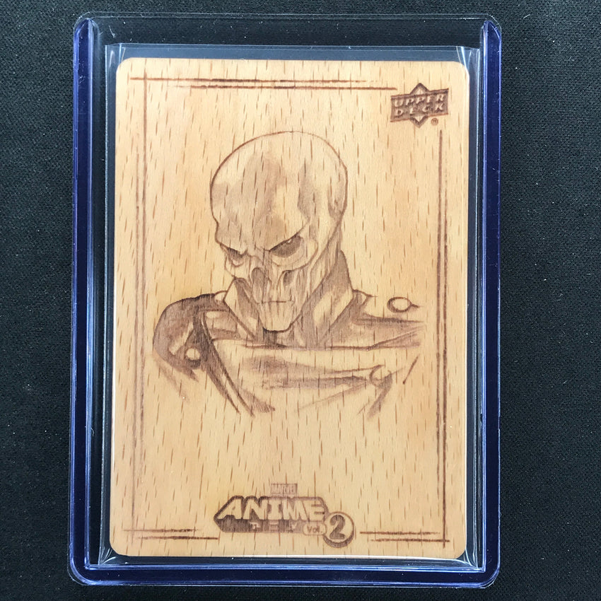2023 Marvel Anime Vol. 2 RED SKULL Woodblock Echo Base #83