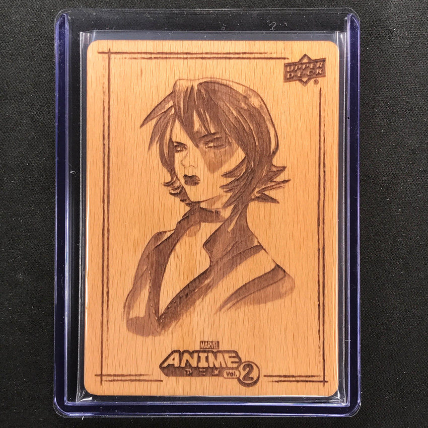 2023 Marvel Anime Vol. 2 Domino Woodblock Echo Base No 64