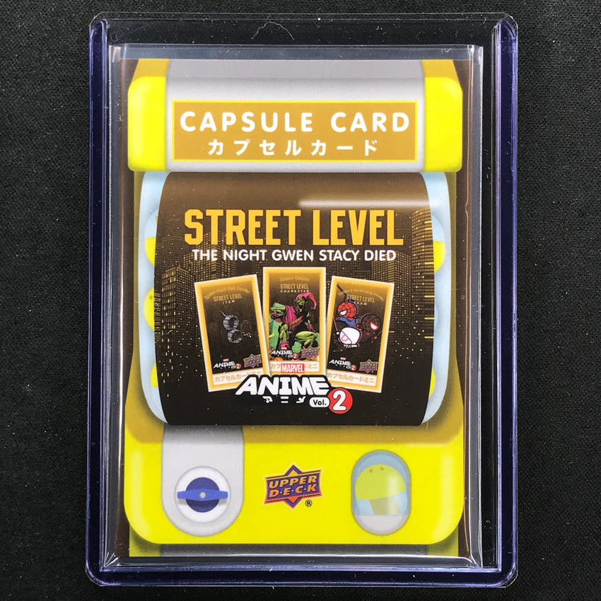 2023 Marvel Anime Vol. 2 NIGHT GWEN STACY DIED Capsule Card Street #SL-01 SEALED